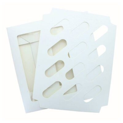 White Cupcake Box With Window & Insert - Choose A Size - Image 8