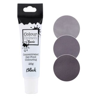 Black Colour Splash Food Colouring Gel 25g