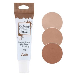 Latte Colour Splash Food Colouring Gel 25g