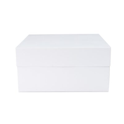 White Oblong Cake Box