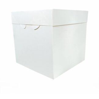 Tall White Cake Box
