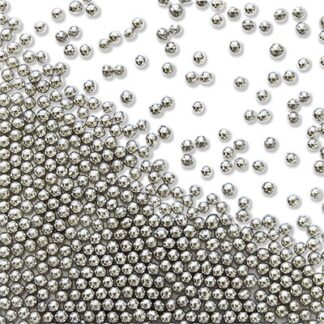 PME Silver Sugar Pearls 25g - Choose a Size