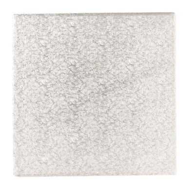 12mm Silver Square Cake Board Drum - Image 2