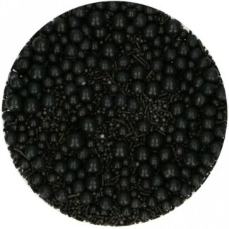 FunCakes Black Sprinkle Medley 65g
