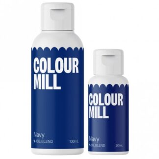 Navy Blue Colour Mill Oil Based Food Colouring