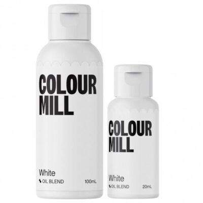 White Colour Mill Oil Based Food Colouring - 20ml