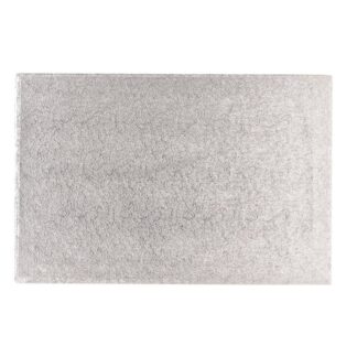 12mm Silver Rectangular Cake Board Drum