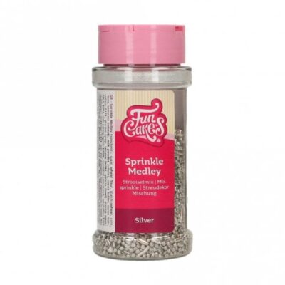 FunCakes Sprinkle Medley Silver 65g - Image 2