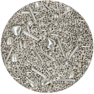 FunCakes Sprinkle Medley Silver 65g