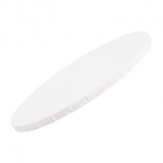 12mm Matt White Round Masonite Board Drum
