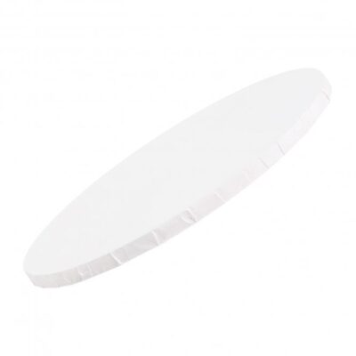 12mm Matt White Round Masonite Board Drum