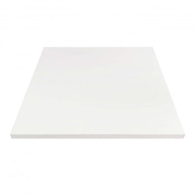 12mm Matt White Square Masonite Board Drum - Image 3