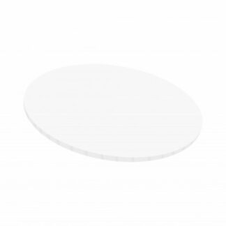 5mm Matt White Round Masonite Board