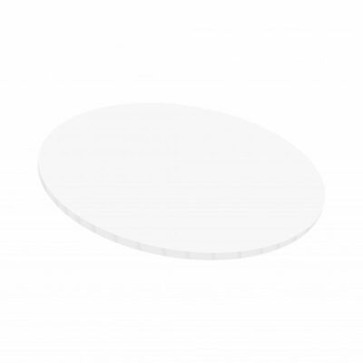 5mm Matt White Round Masonite Board