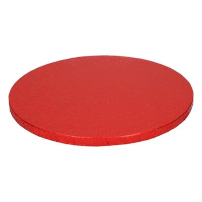 12mm Red Round Drum Cake Board Drum