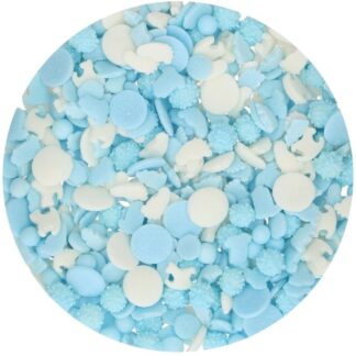 FunCakes Baby Blue Sprinkle Medley 70g