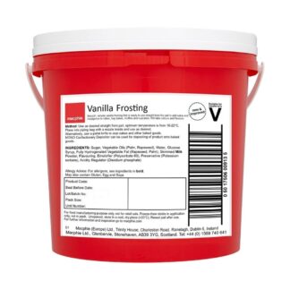 5kg tub of Macphie Vanilla Frosting