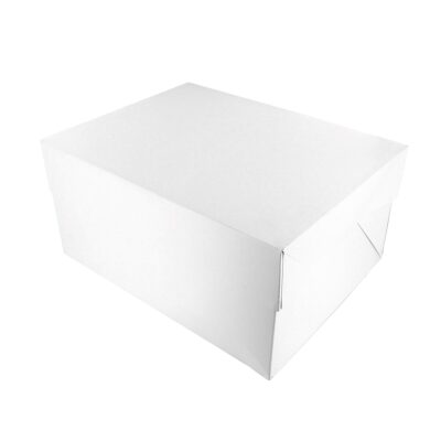 White Oblong Cake Box - Image 2