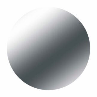 Clearance - 12" Round Silver Mirror Cake Board Cut Edge