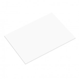 5mm Matt White Rectangle Masonite Board