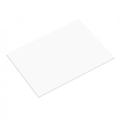 5mm Matt White Rectangle Masonite Board
