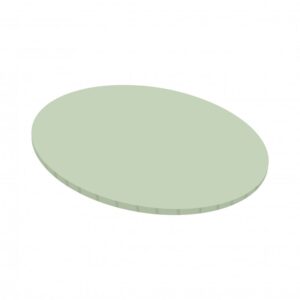 sage green masonite cake board