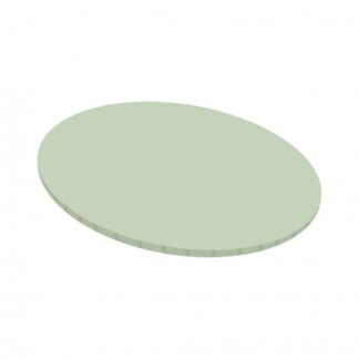 sage green masonite cake board