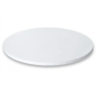 Gloss White Round Masonite Drum 10mm