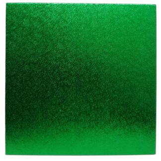 square green cake drum