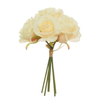 ivory silk rose