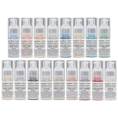 sugarflair glitter dust spray