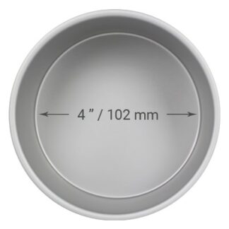 pme 4 inch round cake tin